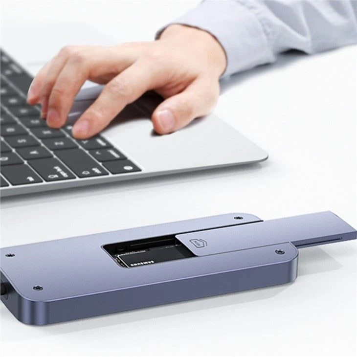 Infiniti Pro USB3.2 GEN2 Dock 4K60HZ 10Gbps M.2 Enclosure For MacBook Pro