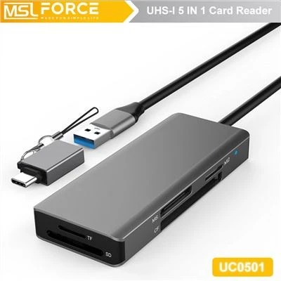 USB TYPE-C 3.0 Kat Reader SD TF CF MS M.2 CF Kat